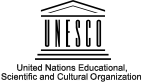 Centered UNESCO logo